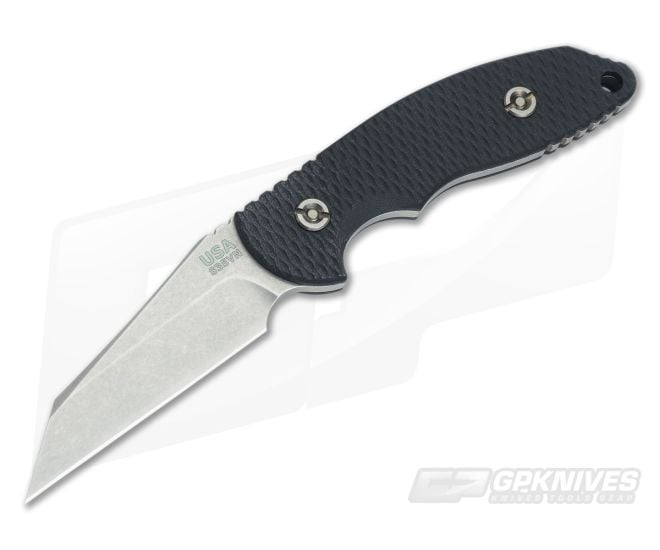 Hinderer Knives FXM 3.5 Fixed Wharncliffe Black G10 - HK-FXM-002