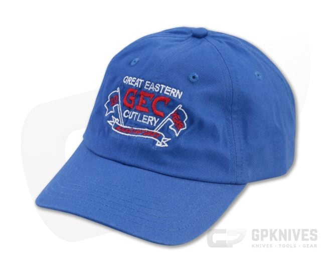 Great Eastern Cutlery GEC 20 Year Anniversary Royal Blue Cotton Hat - GEC-HAT-RB