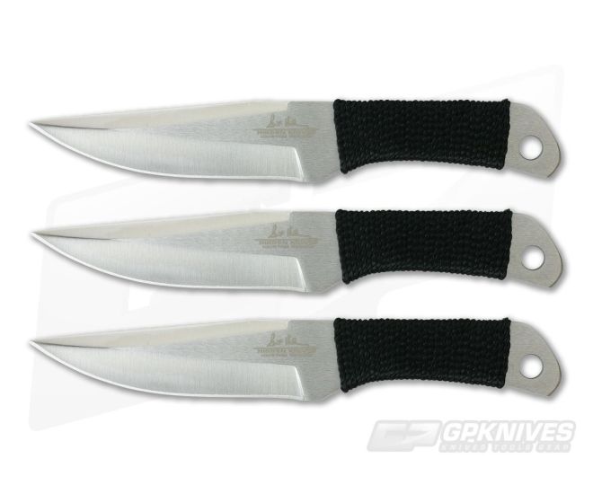 United Gil Hibben Small Cord Grip Thrower Triple Set - UN-GH0949