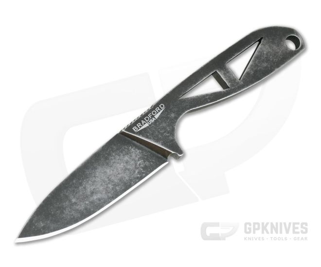 Bradford G Necker Nimbus Finish Elmax Fixed Blade Neck Knife GNECKER-NM - BK-GNECKER-NM