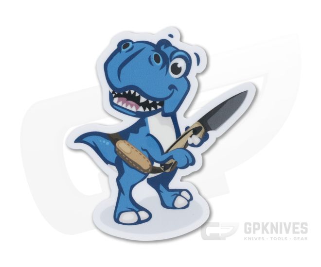 GPKnives Exclusive Bradford Guardian3 CPM Rex 45 T-Rex Sticker - AC-GPSTICKER-001