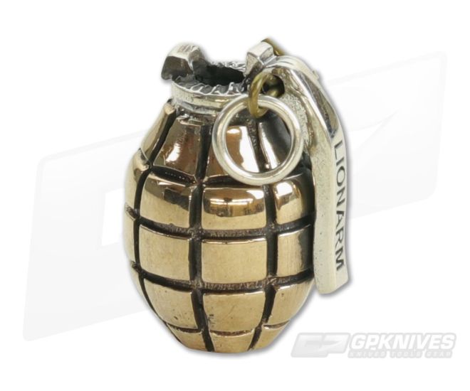 Lion Armory Hand Grenade Bead Brass Limited Edition - LA-GRENADE-BRS