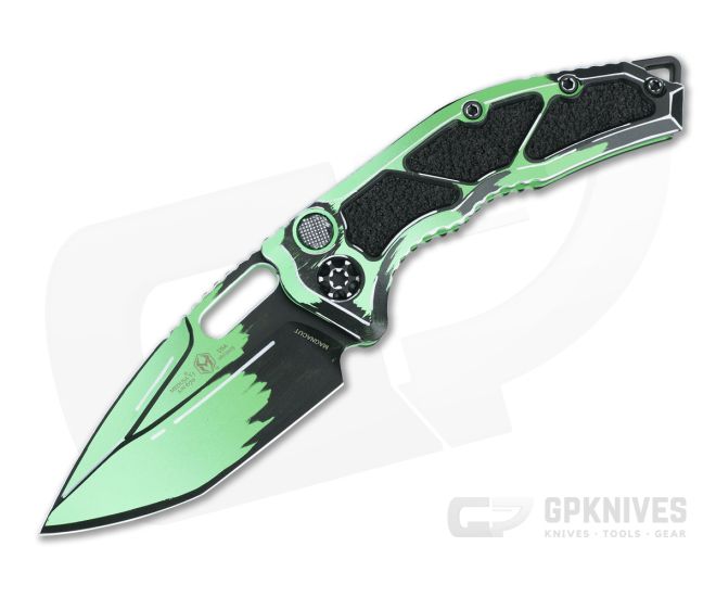 Heretic Medusa Auto - Cel Shade Toxic Green Tanto
