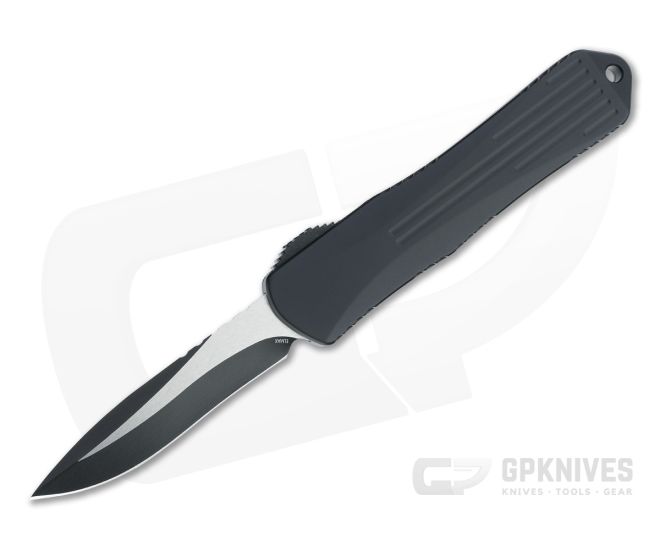 Heretic Knives Manticore-E Recurve Two-Tone Black Elmax EDC OTF Automatic H029-10A-T - HRT-H029-10A-T