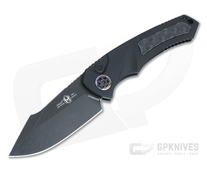 Heretic Pariah Battleworn Black MagnaCut Bubble Inlays Auto H048-8A - HRT-H048-8A