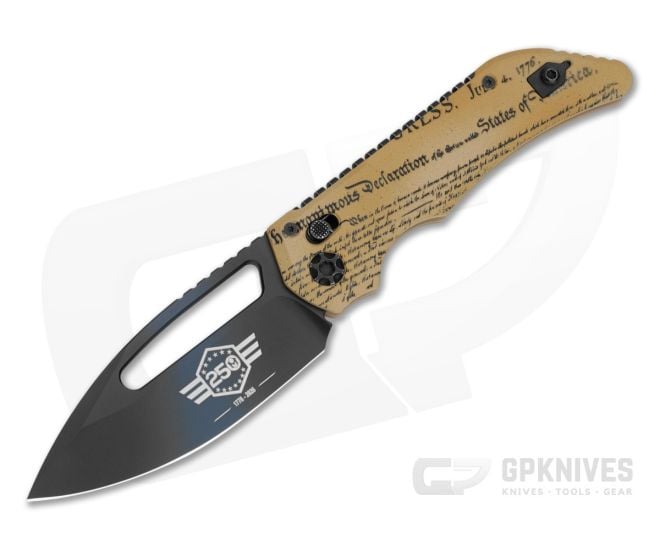 Heretic Koschei USA 250 Limited Edition Crossbar Lock Manual Folding Knife (3.56" Blade) - HRT-H061-USA-250