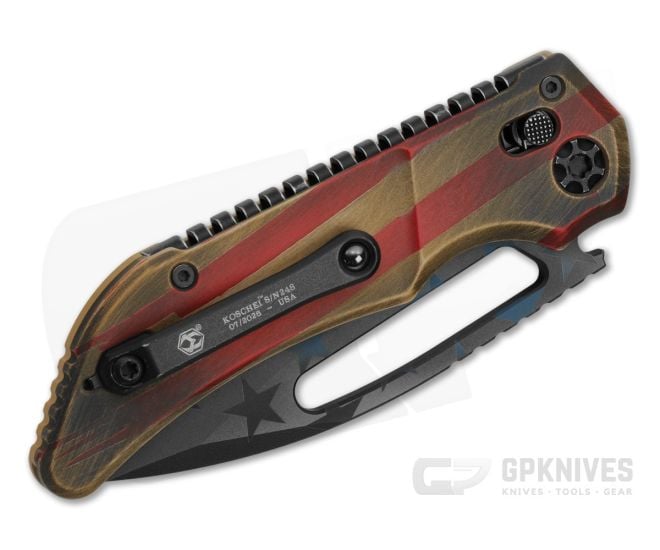 Heretic Koschei USA 250 Limited Edition Crossbar Lock H061-USA-250