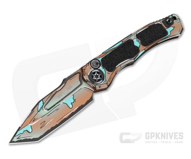 Heretic Wraith V4 Auto Tanto ShipWreck Cel Shade - HRT-H100-CS-SHIP