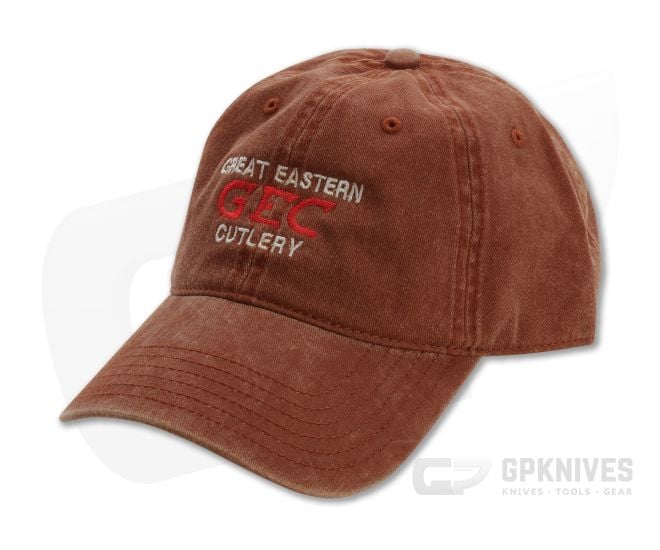 Great Eastern Cutlery GEC Hat Orange 6-Panel Cap - GEC-HAT-ORG