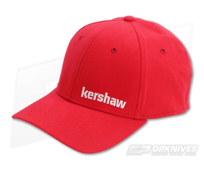 Kershaw Knives Red Ball Cap L/XL - KS-HAT-RED