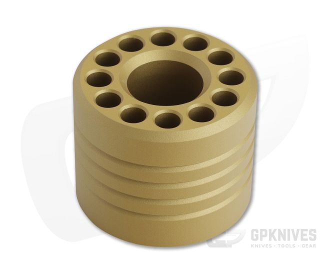 Scout Leather Co. Hex Bit Driver Base Gold Aluminum - SLC-HBDB-AU