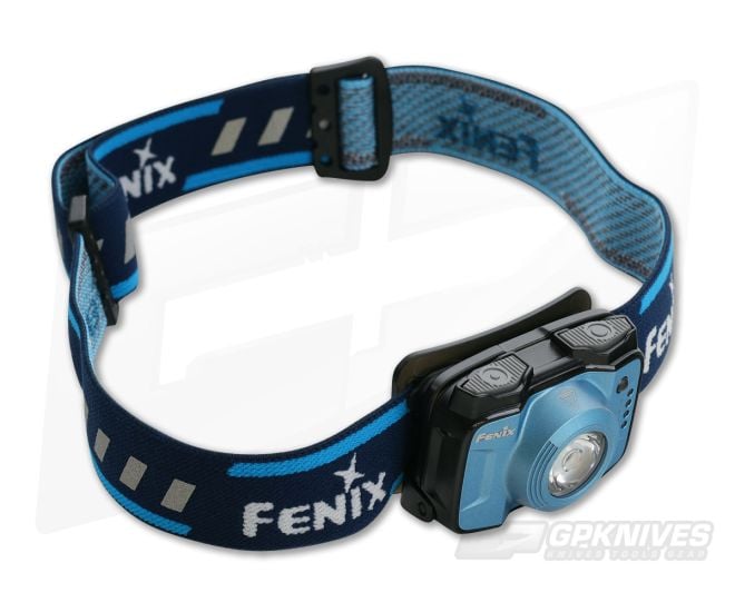 Fenix HL12R Blue Headlamp USB Rechargeable 400 Lumen Neutral White LED H12XPBL - FF-HL12XPBL