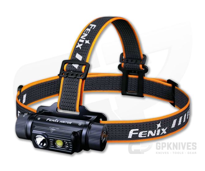 Fenix HM70R 1600 Lumen Multi Output USB Rechargeable LED Headlamp HM70RSBK - FF-HM70RSBK