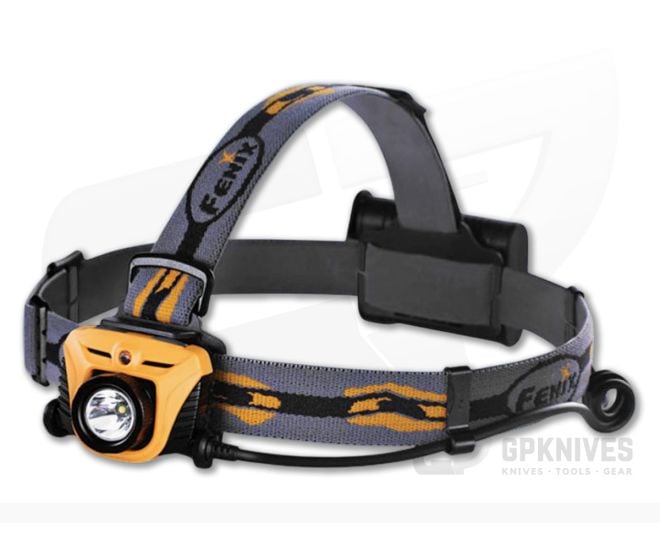 Fenix HP05 Yellow Headlamp with Batteries - FF-HP05R5YW-B