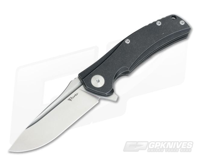 Reate Knives Horizon-C Dark Anodized Flipper - RK-HRZN-C-DK