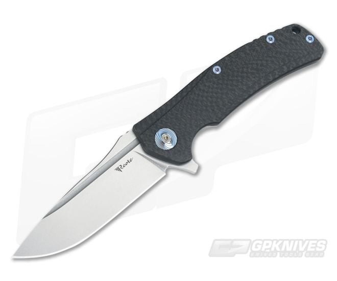 Reate Knives Horizon-D Carbon Fiber M390 Ti Frame Lock Flipper - RK-HRZN-D-CF