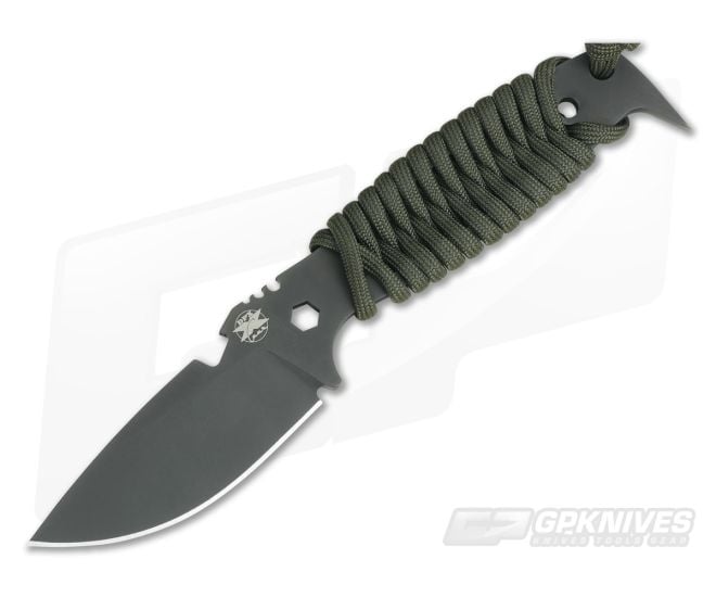 DPx Gear HEST II Assault Fixed Blade OD Paracord - DPX-HSX021