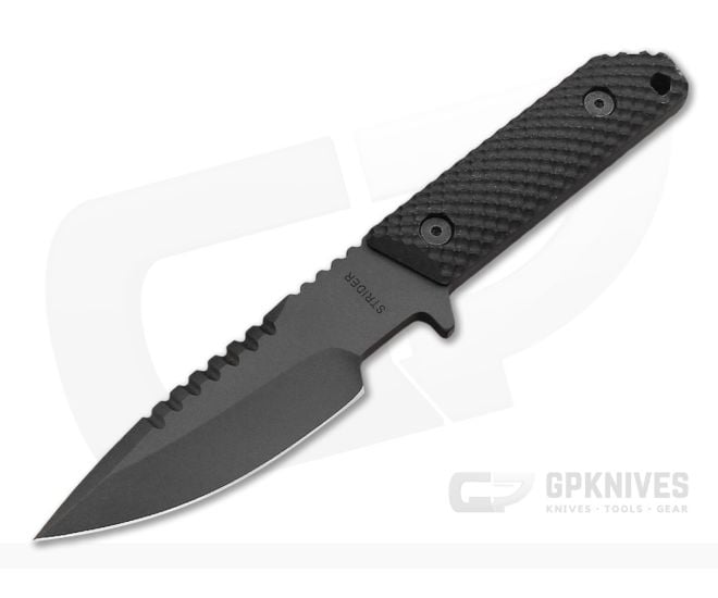Strider HT-S Spear Point Gunner Grip G10 Cerakote PD#1 - SK-HT-S-SS-BG10GGB-PD1