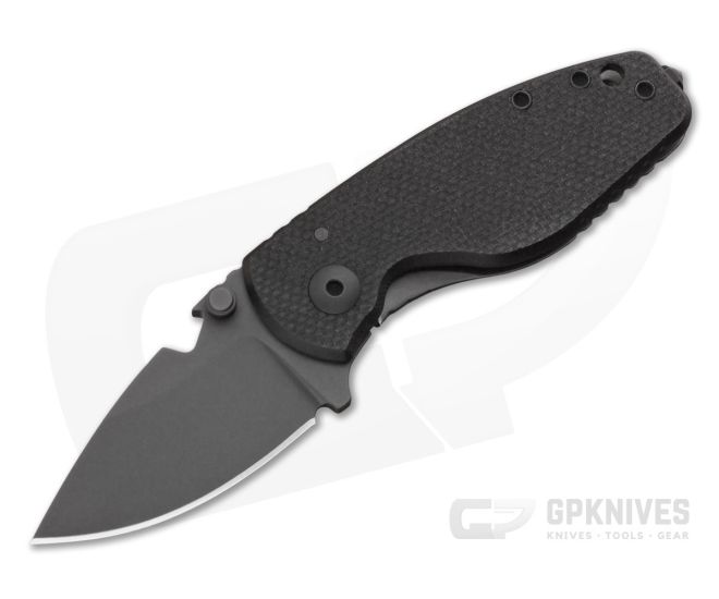 DPx Gear HEAT/F Folder Triple Black Niolox - DPX-HTF007