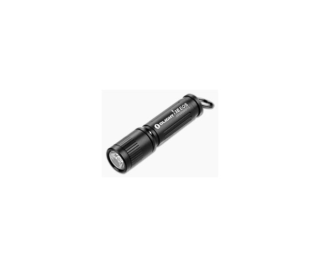Olight i3E EOS Black Keychain Flashlight AAA Battery - OL-I3E-BLK