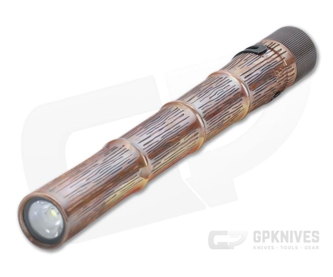 Olight i3T Plus Ancient Bamboo 250 Lumens AAA Slim EDC Tail Switch Flashlight - OL-I3T-PLUS-AB