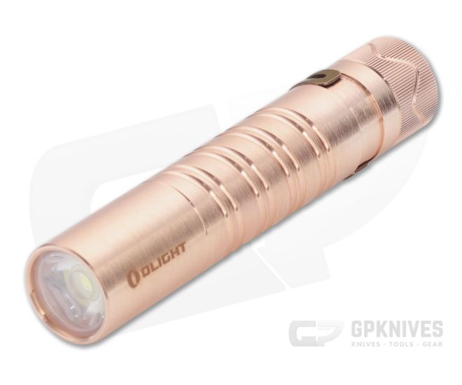 Olight i5R EOS LTD Copper 350 Lumen Slim Tail Switch USB Rechargeable Flashlight - OL-I5R-CU