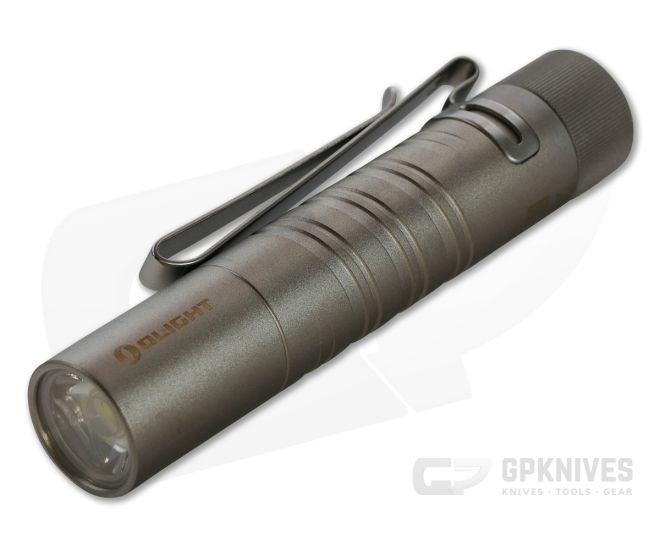 Olight i5T EOS Titanium Limited AA 300 Lumen Slim Tail Switch