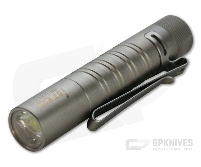Olight i5T EOS Titanium Limited AA 300 Lumen Slim Tail Switch
