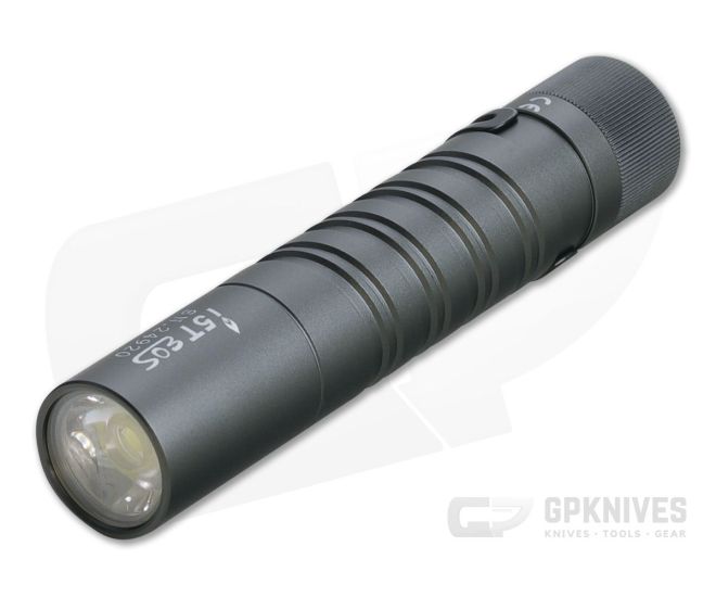 Olight i5T EOS Gunmetal Grey Limited Edition AA 300 Lumen Slim Tail Switch Flashlight - OL-I5T-GG