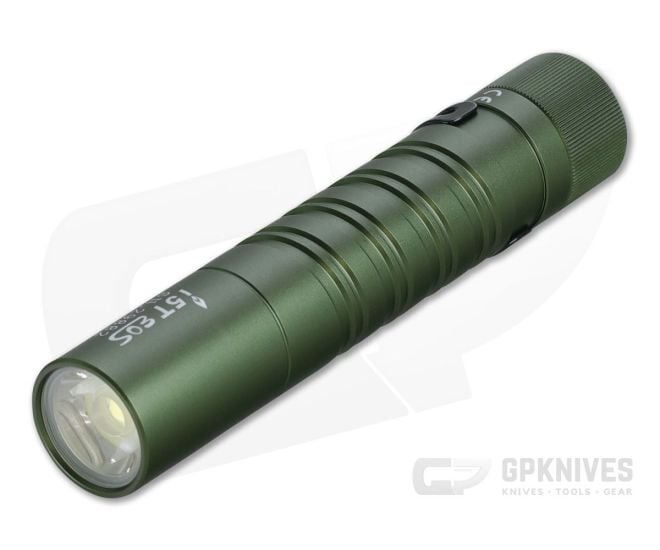 Olight i5T EOS OD Green Limited Edition AA 300 Lumen Slim Tail Switch Flashlight - OL-I5T-OD