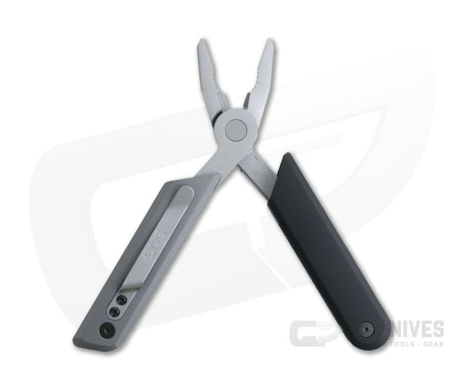 SOG Baton Q3 Compact Pocket Multi-tool Black and Gray ID1021-CP - SOG-ID1021-CP