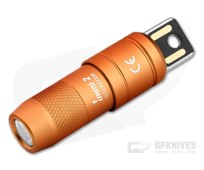 Olight iMini 2 Mini Flashlight Orange - OL-IMINI-2-ORG