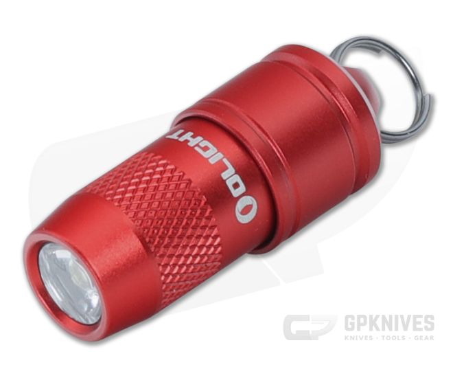 Olight iMini Red Aluminum Tiny Instant Light - OL-IMINI-RD