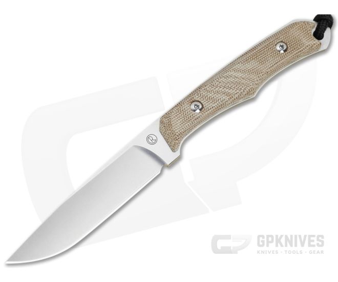 Chris Reeve Inyoni Natural Micarta Magnacut Fixed Blade INY-1001 - CRK-INY-1001