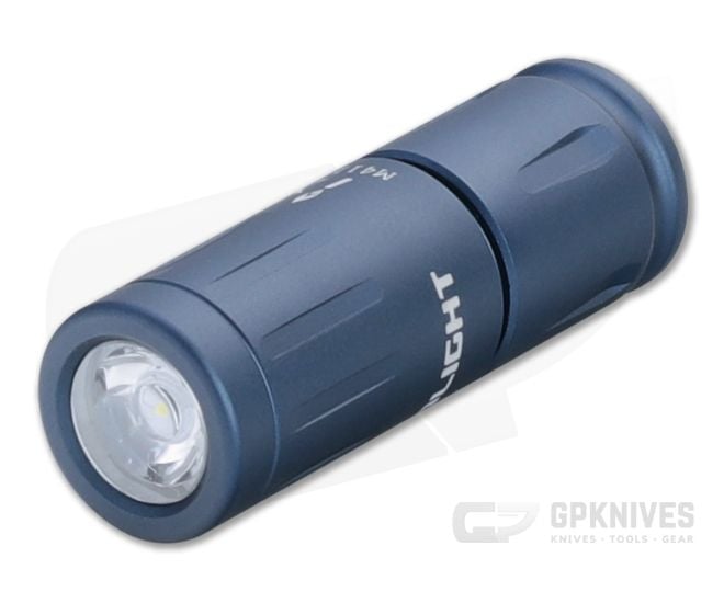 Olight IXV Coral Blue USB-C Rechargeable Keychain Flashlight - OL-IXV-CB