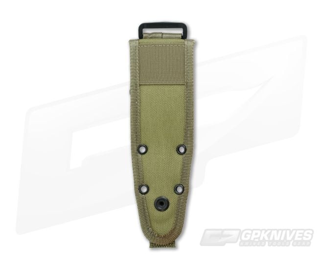 ESEE Izula MOLLE Back for Izula and Candiru Models Khaki - ESEE-IZULA-MOLLE-BACK-K