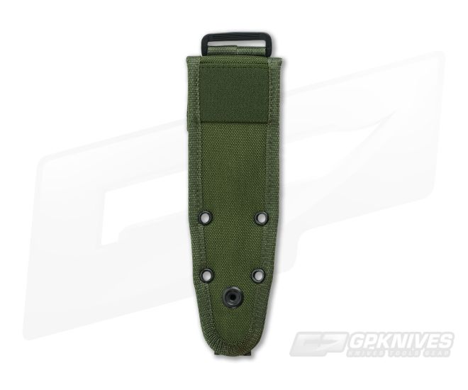 ESEE Izula MOLLE Back for Izula and Candiru Models Olive Drab - ESEE-IZULA-MOLLE-BACK-OD
