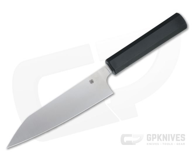 Spyderco Carter Minarai Funayuki BD1N Black Polypropylene Kitchen Knife K16PBK - SP-K16PBK