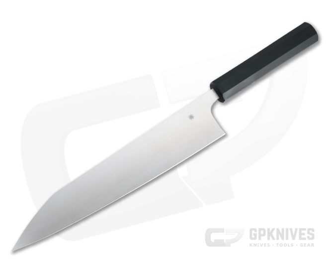 Spyderco Carter Minarai Gyuto BD1N Black Polypropylene Kitchen Knife K19PBK - SP-K19PBK