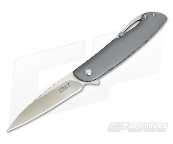 CRKT Swindle Flipper Smooth Handle K240XXP - CRKT-K240XXP