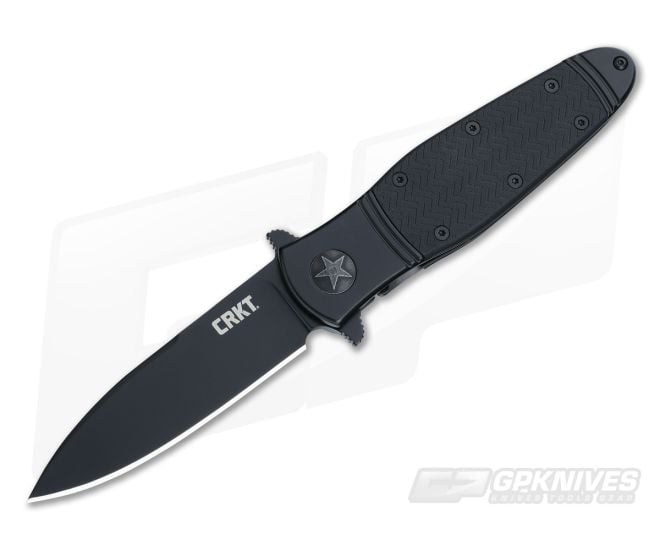 CRKT Bombastic IKBS Flipper by Ken Onion Black K345KKS - CRKT-K345KKS
