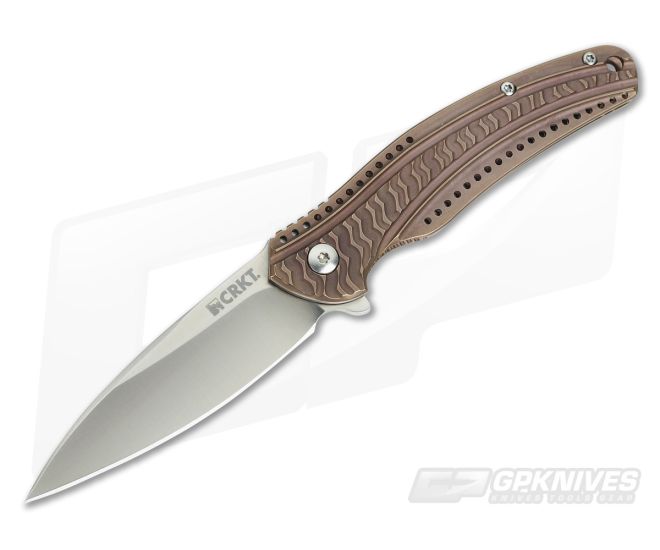 CRKT Ripple 2 Bronze Stainless Steel - CRKT-K401BXP