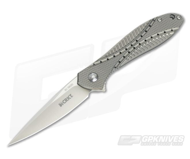 CRKT Eros Titanium Gentleman's Tactical Folder K455TXP - CRKT-K455TXP