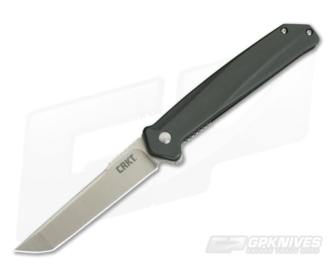 CRKT Helical Tactical EDC Satin Tanto Flipper by Ken Onion K500GXP - CRKT-K500GXP