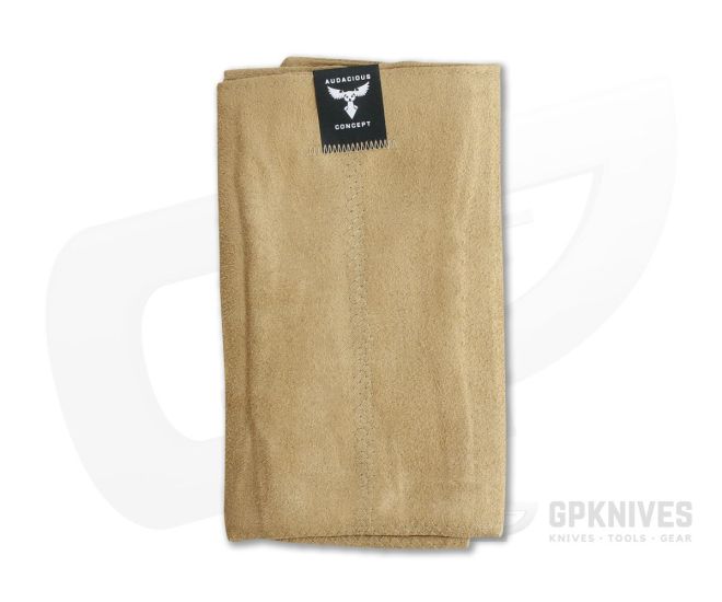Audacious Concept Knife Care Cloth Microfiber Brown KCC-MFB-BRN - AC-KCC-MFB-BRN