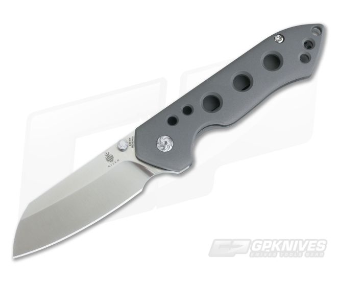 Kizer Cutlery Guru Holes Titanium Frame Lock Ki3504A1 - KC-KI3504A1