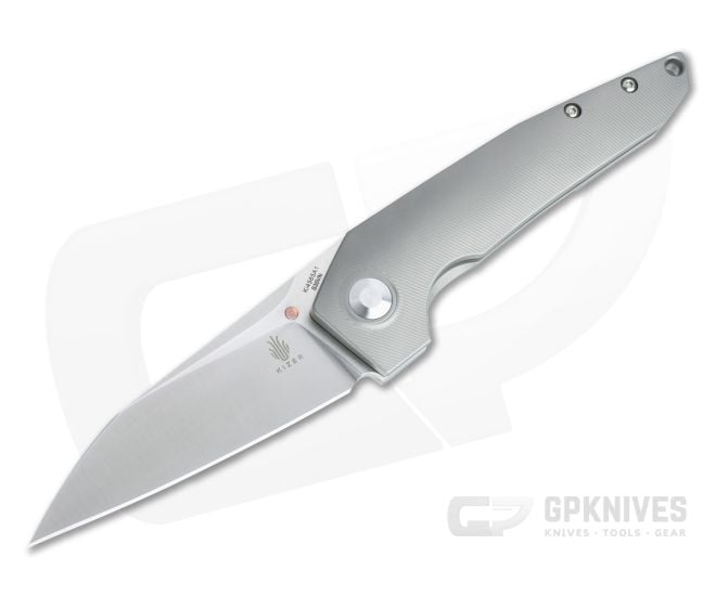 Kizer VK1 Vulpex Satin S35VN Titanium Frame Lock Flipper Folding