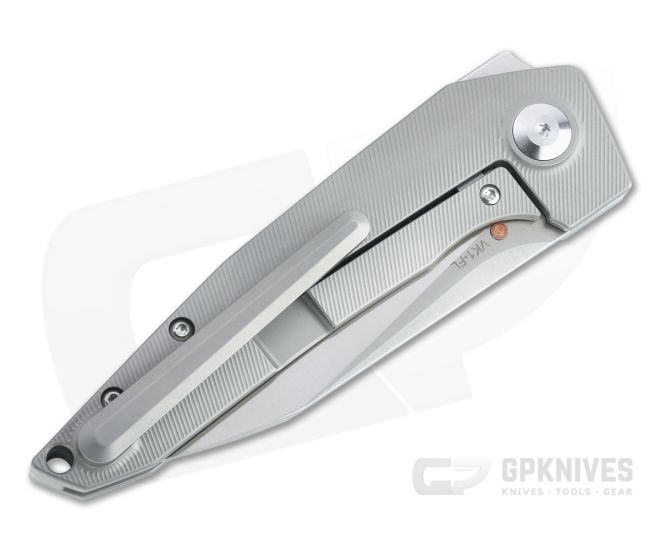Kizer VK1 Vulpex Satin S35VN Titanium Frame Lock Flipper Folding