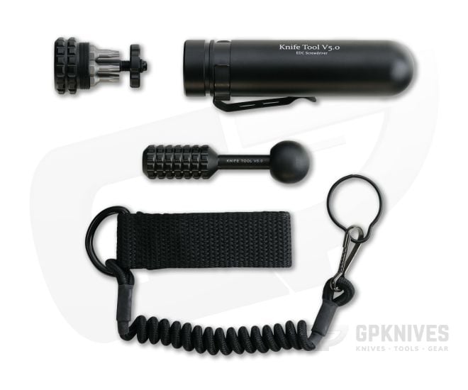 Audacious Concept Knife Tool 5.0 Set Black PVD KT5-SET-PVD - AC-KT5-SET-PVD