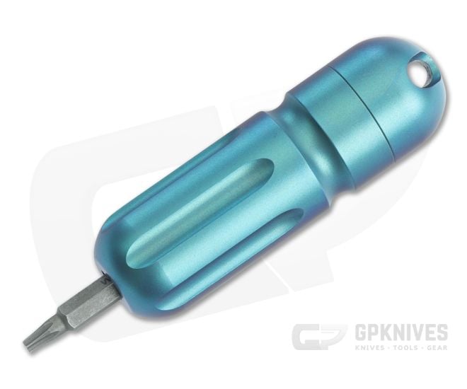 Audacious Concept Knife Tool XS Titanium Green - AC-KTXS-TI-GRN